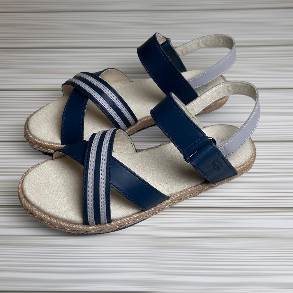 UGG Sandals Anamarie Leather Jute Wrap Girl’s Size 12